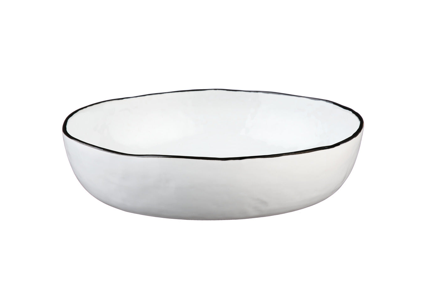Assiette creuse PURE Ø21,5cm - 4 pièces - Blanc Neige Björn - Mathon - 4