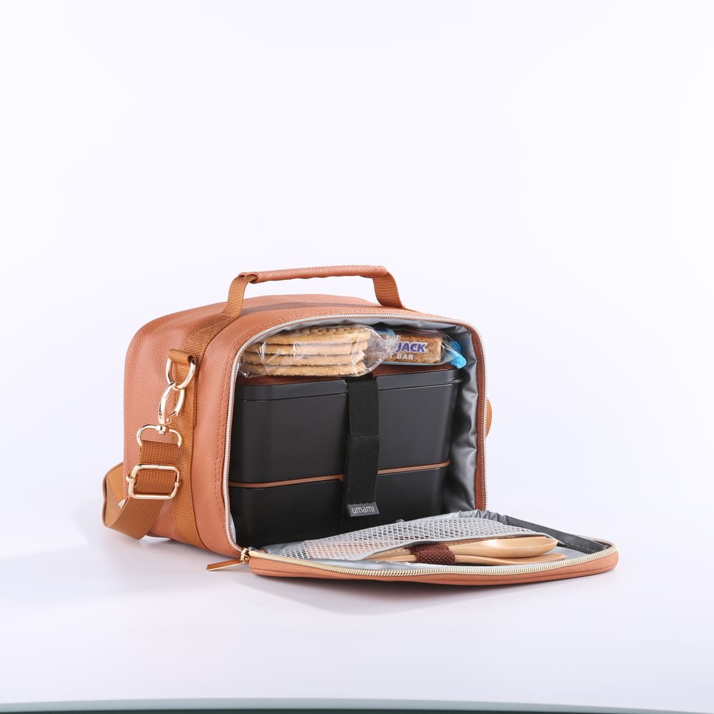 Sac glacière isotherme marron 3,8L Umami - Mathon - 3