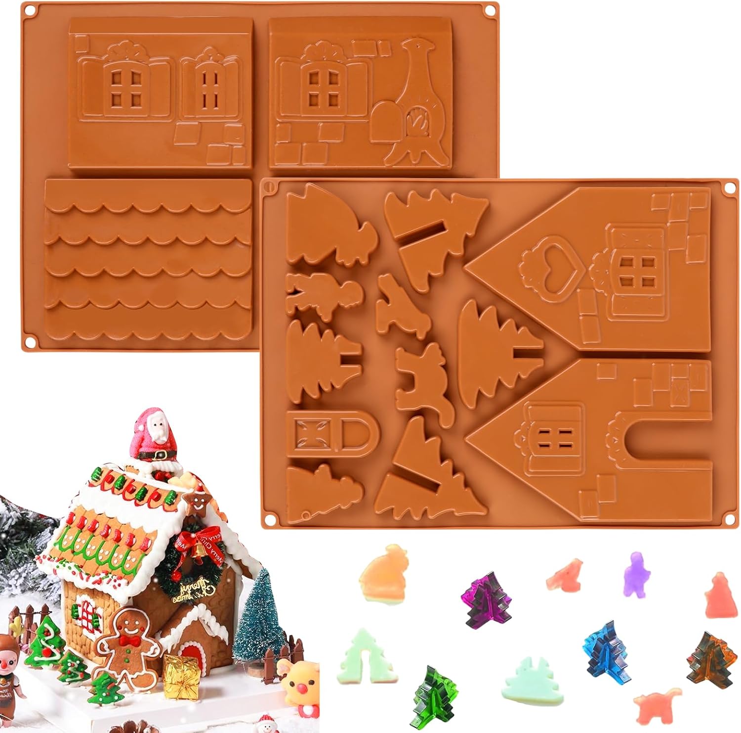 Moule en silicone Maison en pain d