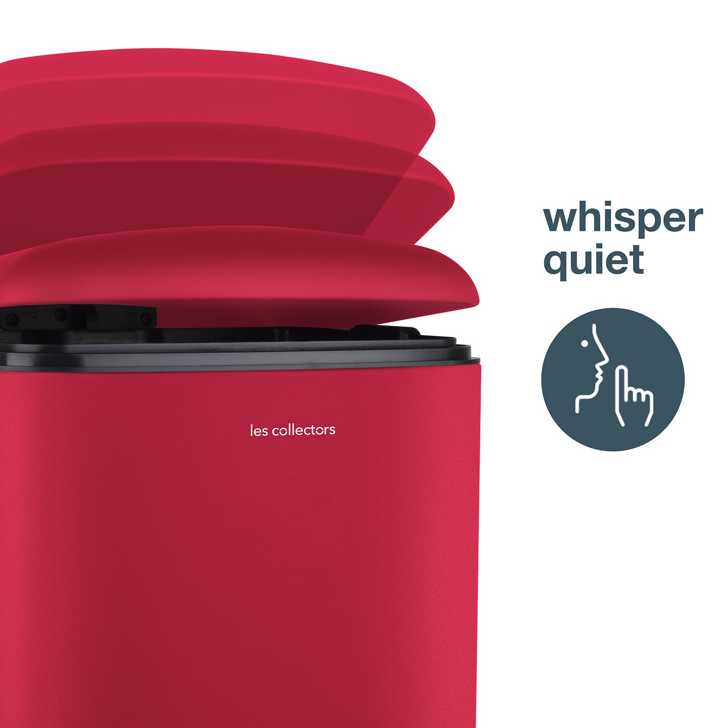 Poubelle à pédale 30L, red edition - N°722 Les Collectors - Mathon - 4