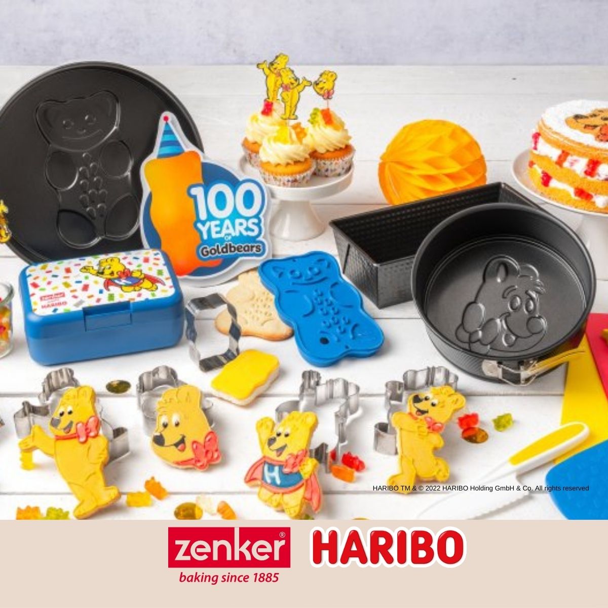 Lot de 2 emporte-pièces nounours Zenker par Haribo Zenker - Mathon - 7