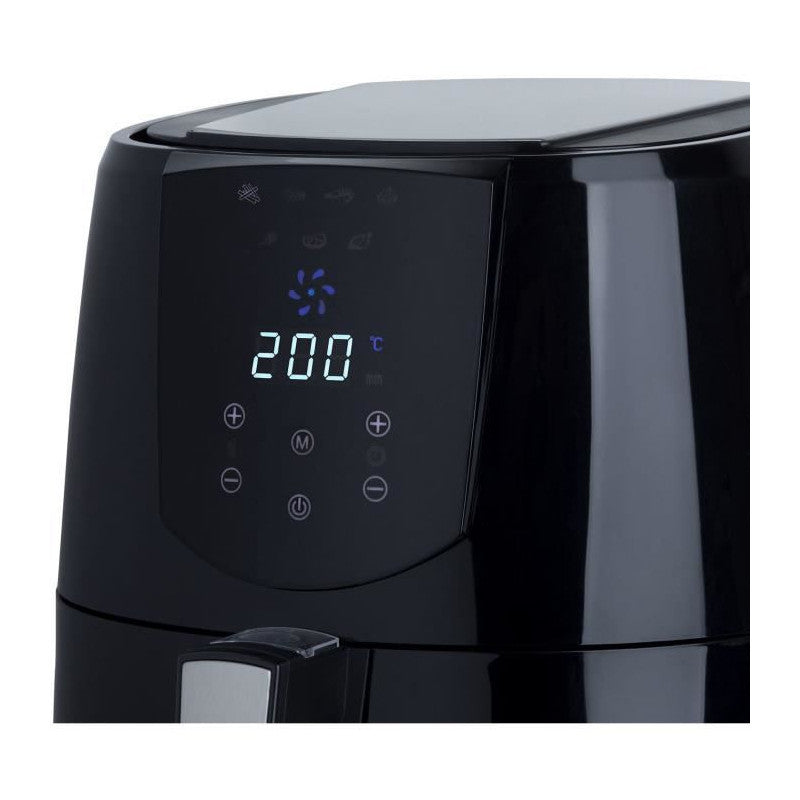 H.koenig Fry800 - Friteuse Sans Huile - 4l - 7 Programmes - 1400w - 80? A 200?c - Minuteur 60min - Arret Automatique - Noir Hkoenig - Mathon - 3