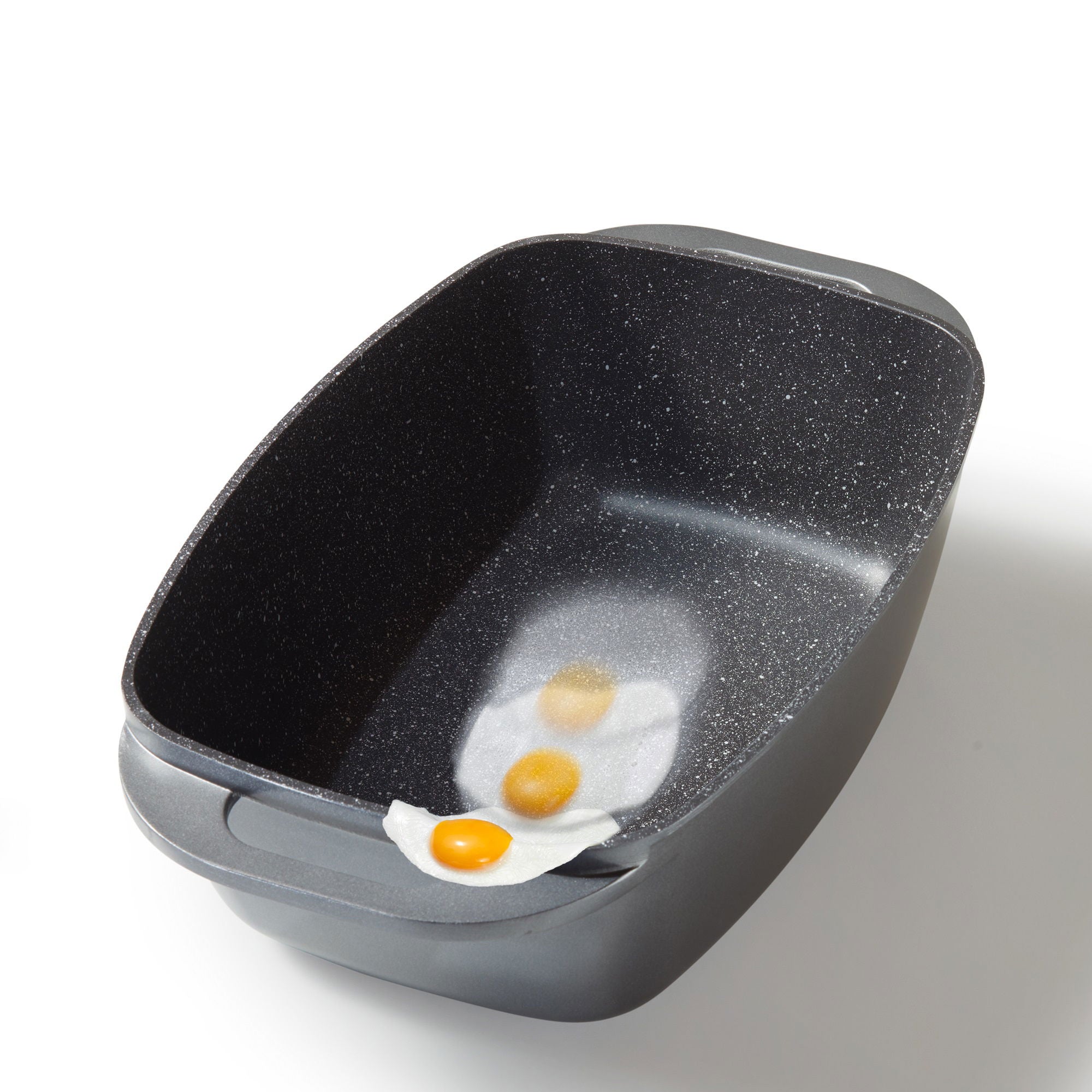 Rôtissoire 40 x 22 cm, avec couvercle en fonte d