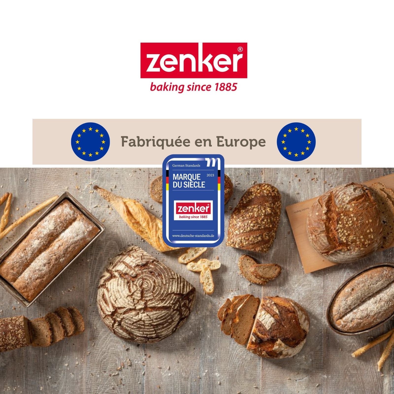 Plaque à pâtisserie perforée 40 x 30 cm en alu 18/10 Zenker Special Cooking Zenker - Mathon - 6