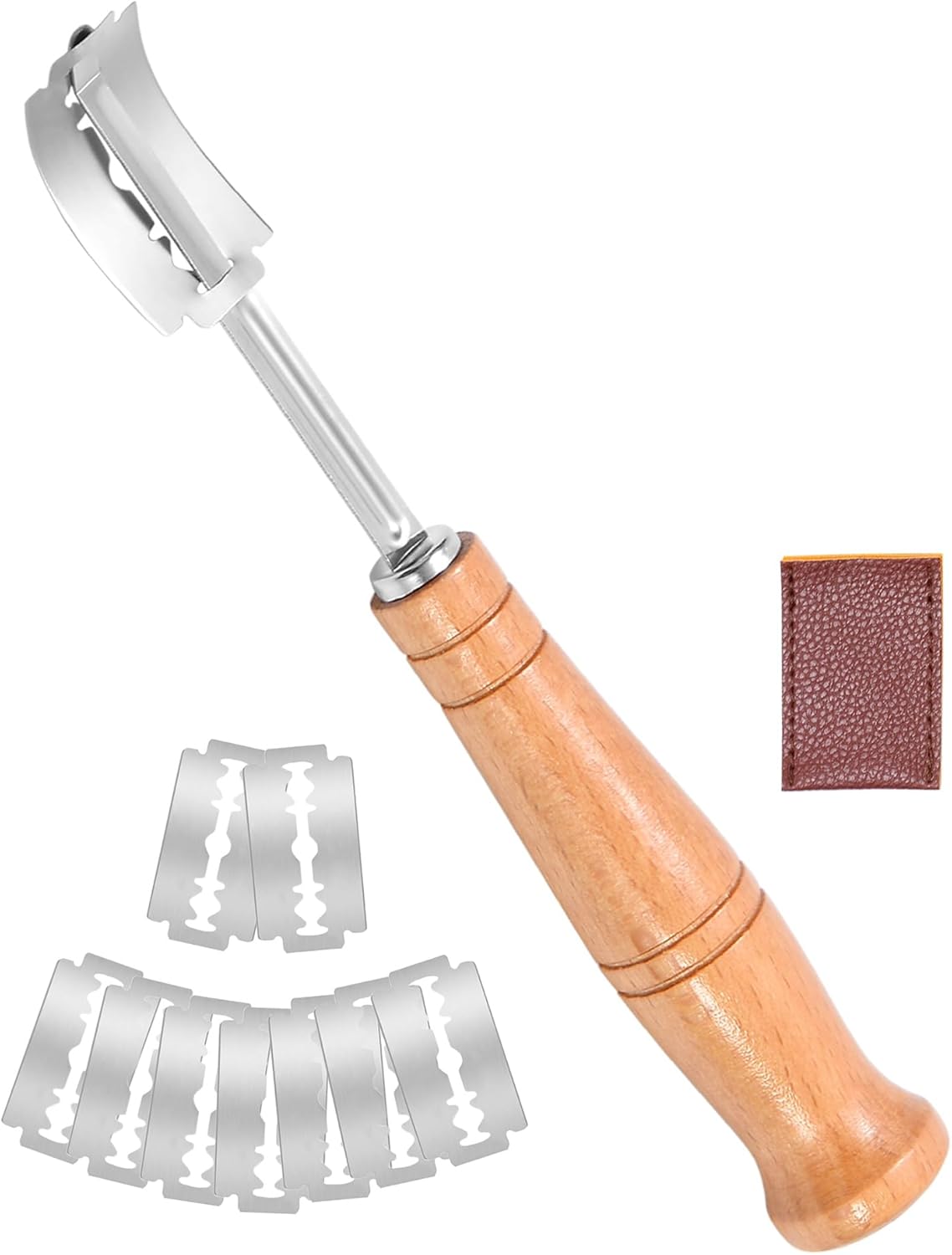 Lame à pain ergonomique avec 10 lames de rechange Vendos85 - Mathon