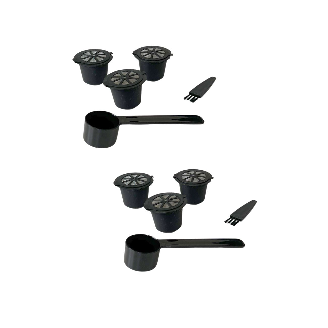 Ensemble de 2 Set de 3 capsules Nespresso réemployables  Petit Déjeuner Fackelmann - Mathon - 1