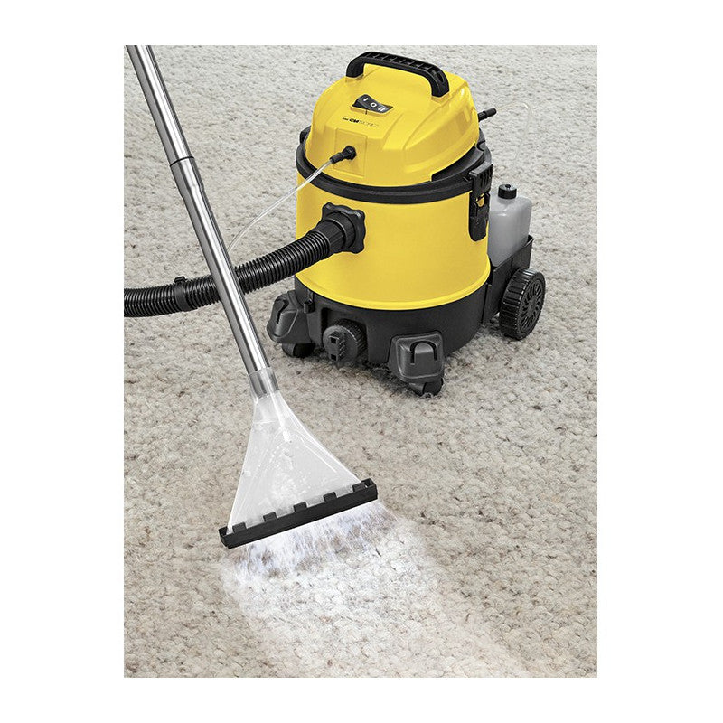 Aspirateur eau et poussière avec fonction shampoing Clatronic BSS 1309 Jaune/noir Clatronic - Mathon - 3
