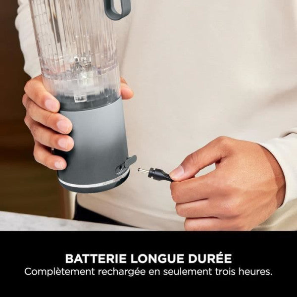 blender  portable  blast max - bc251euld - bol 530 ml - autonomie 2h - Ninja - Mathon - 3
