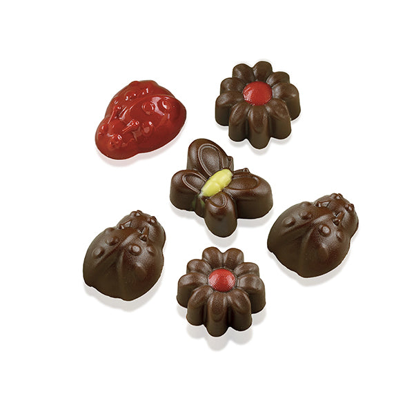 1 Moule 15 chocolats Printemps en silicone Silikomart - Mathon - 3