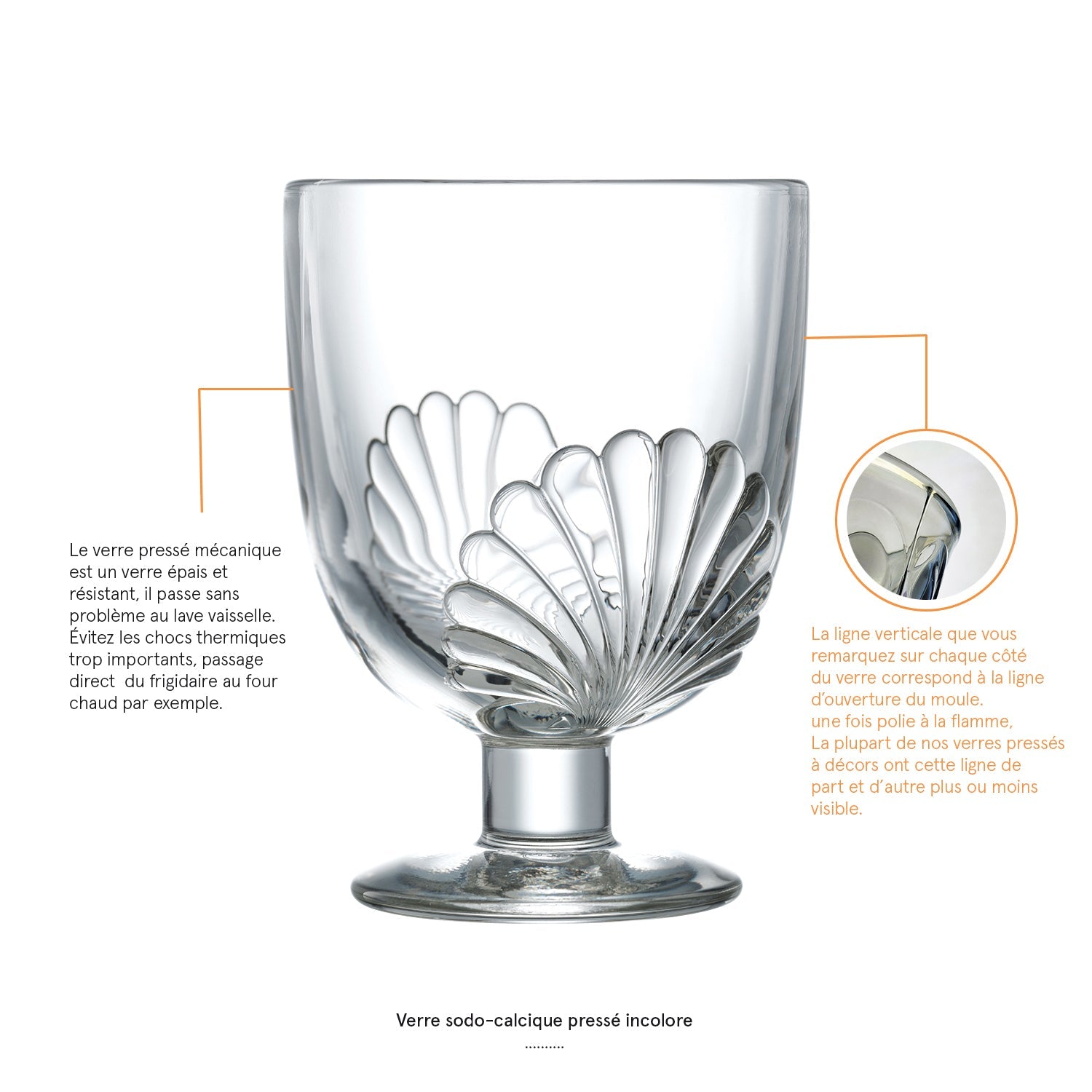 Lot de 6 verres à vin La Rochère - Mathon - 4