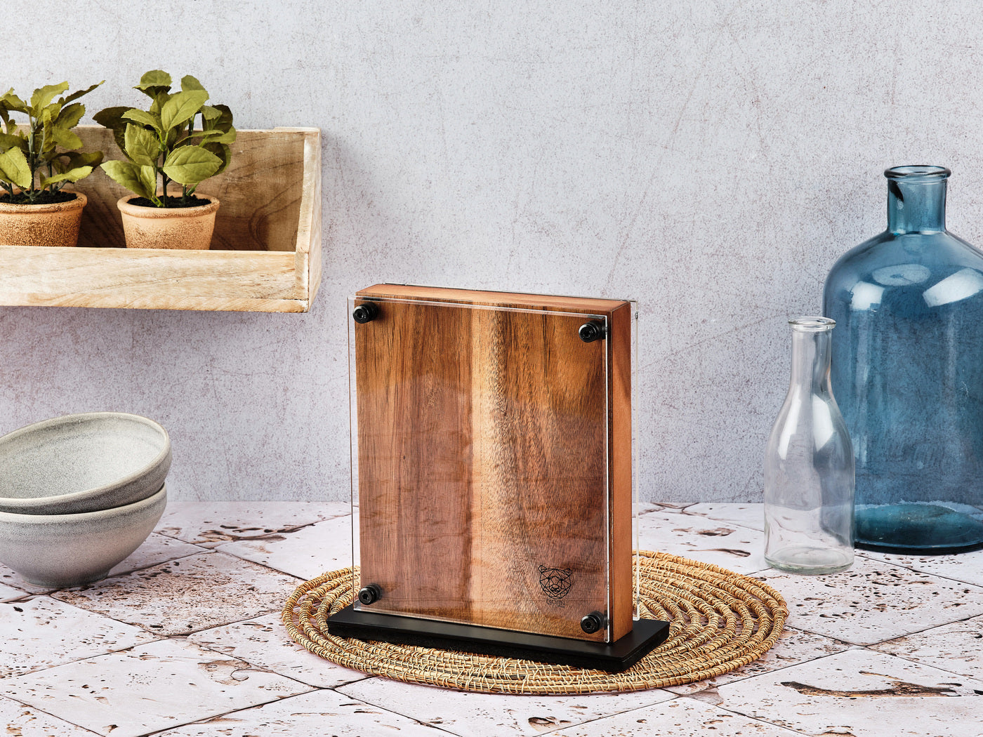 Lot de 7 couteaux de cuisine en inox noir D Björn - Mathon - 6