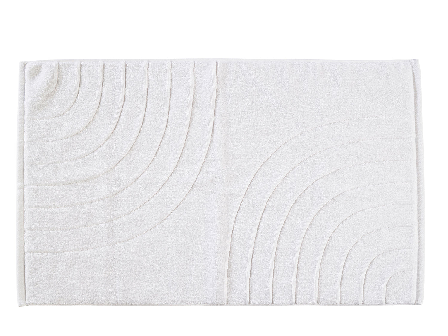 Tapis de bain Time en 100% coton/1200 g Blanc Zone Denmark - Mathon - 1