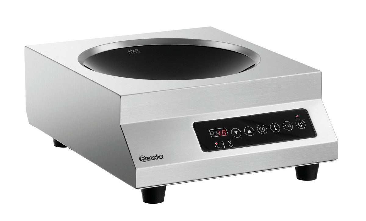 Wok à Induction Professionnel - 3,5kW - Bartscher - Mathon - 3
