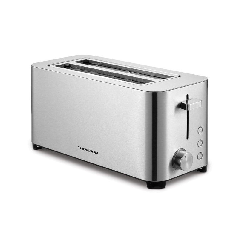 Grille Pain 2 Fentes   Tht1f 1400 W Inox Thomson - Mathon