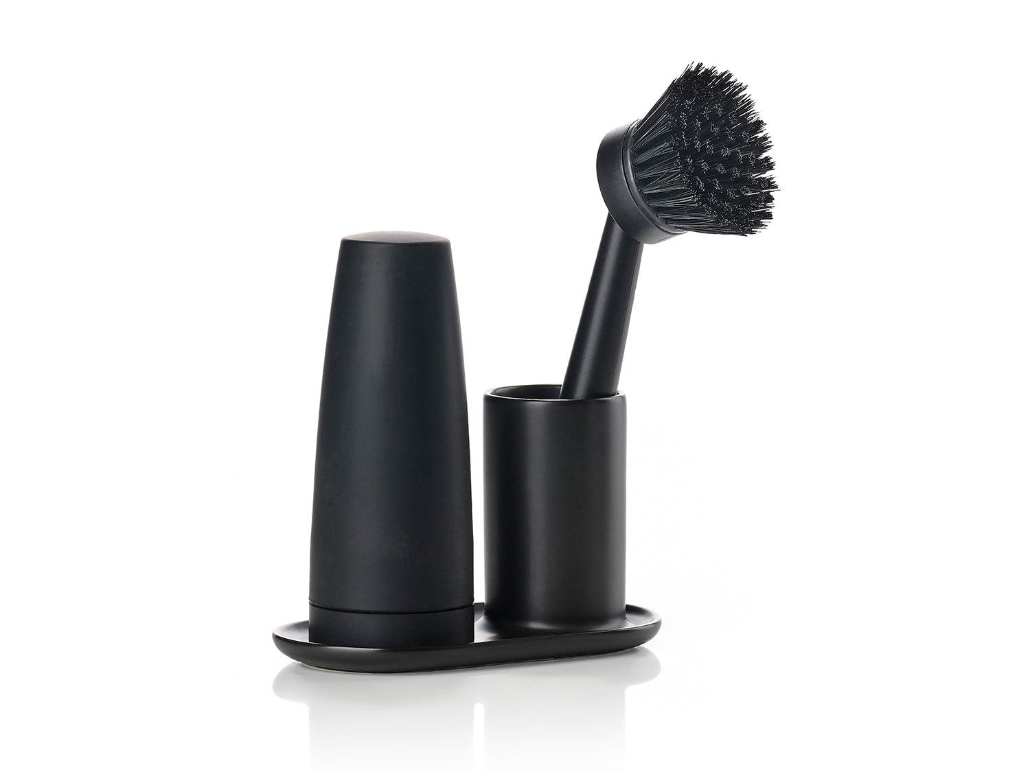 Set de vaisselle SINGLES avec squeezer et brosse Noir Zone Denmark - Mathon - 1