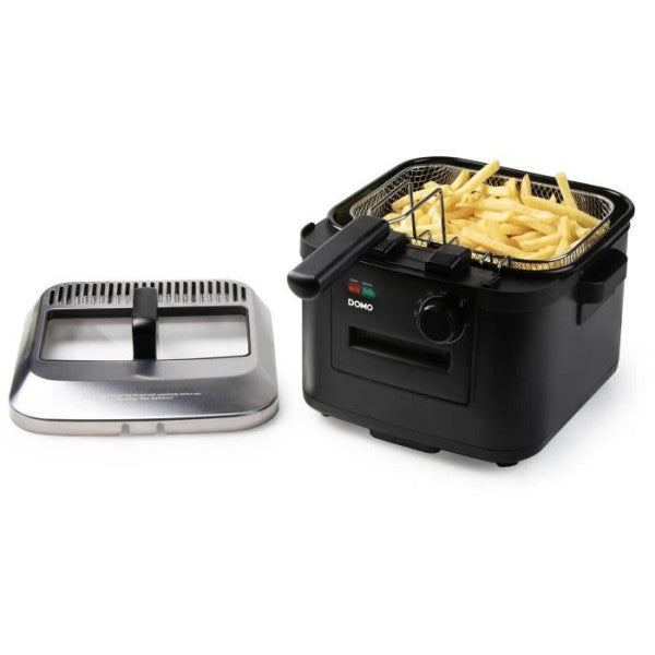 Friteuse Electrique Domo  4l 2000w Noir - Do545fr Domo - Mathon - 1