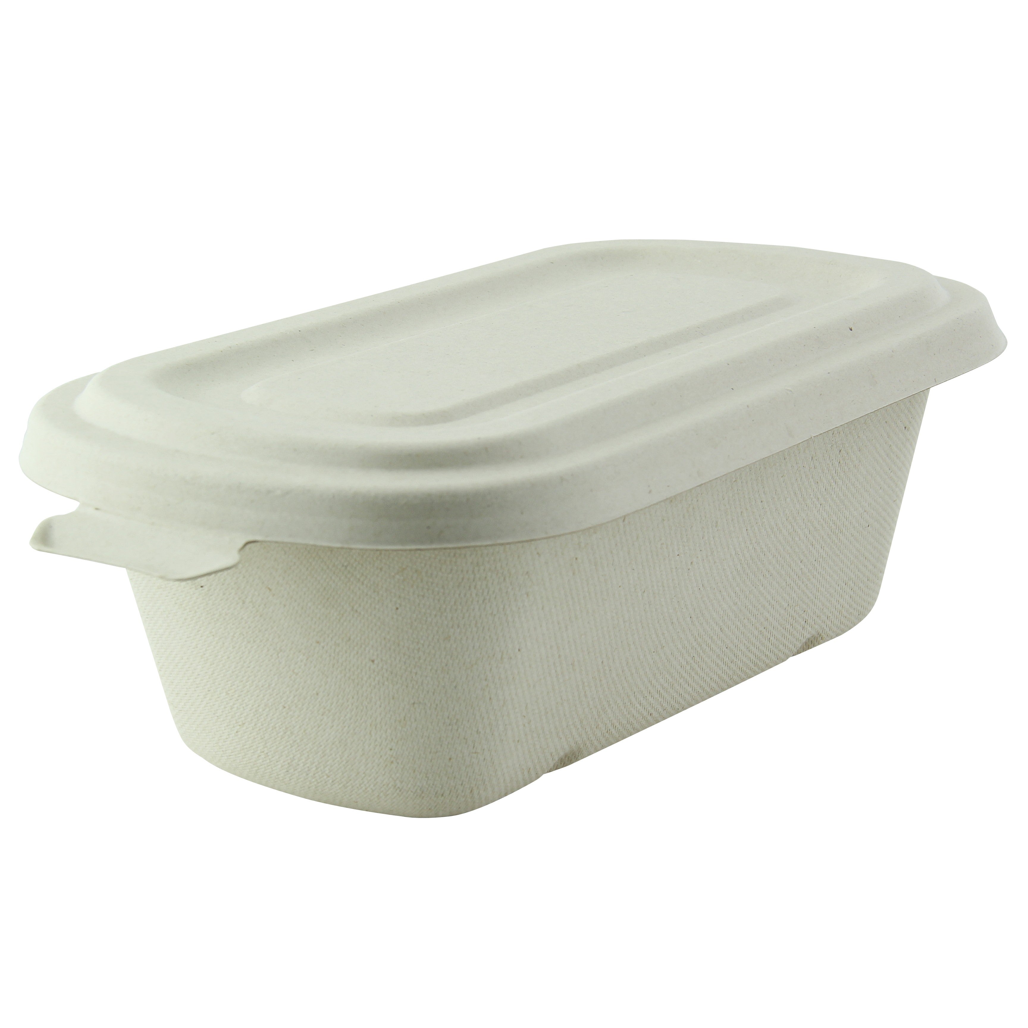 Boîte rectangulaire brune en pulpe 1350 ml 23 x 13,5 x 7,7 cm - 125 unités FirstPack - Mathon