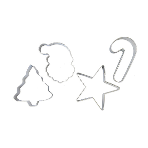 Set de 4 emporte-pièces Noël Scrapcooking - Mathon - 1