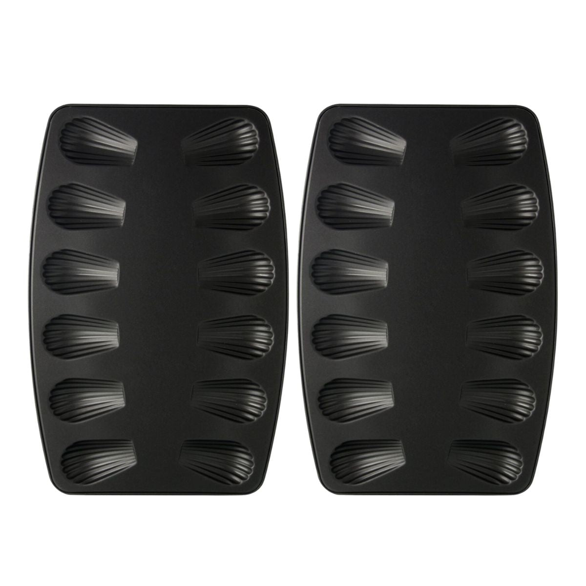 Lot de 2 moules à madeleines 12 empreintes Zenker Spécial Countries Zenker - Mathon - 1