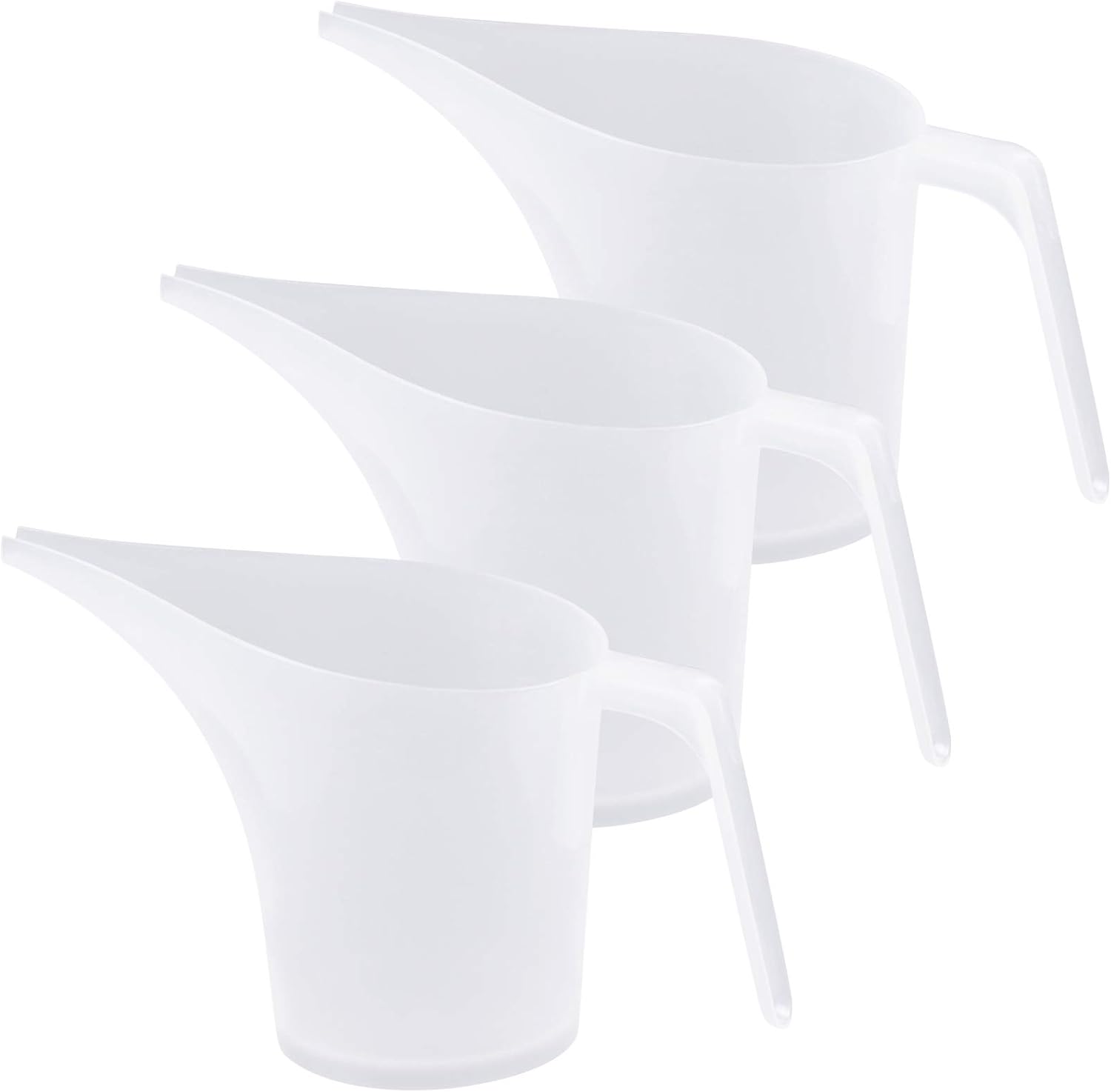 Lot de 3 verres doseurs plastique 1000ml avec bec verseur Vendos85 - Mathon