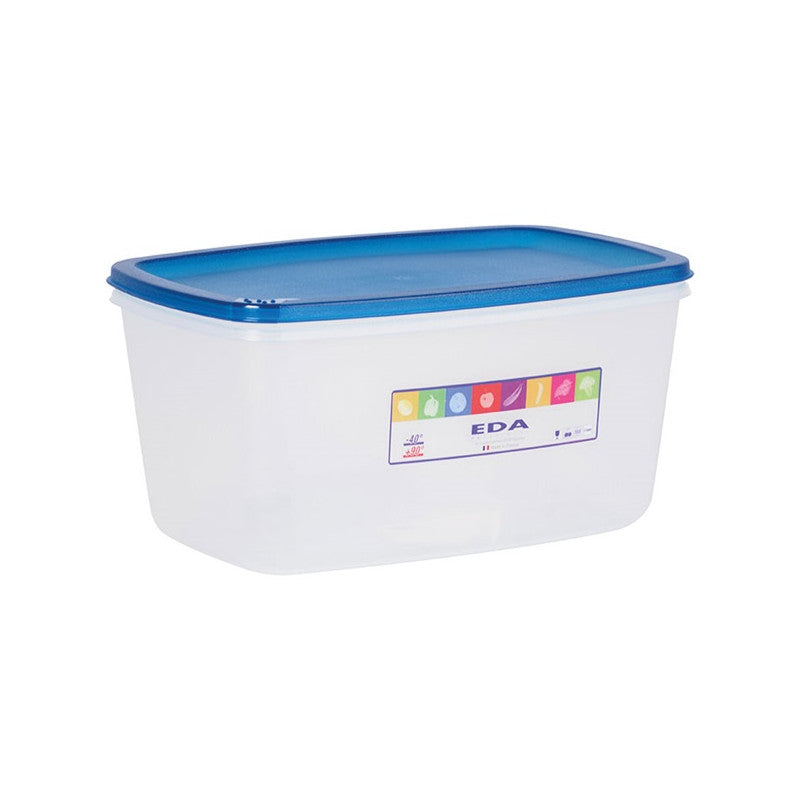 Boite Rectang.5.5l Naturel Couv.turq. Eda - 10116 Na/ba.tu Eda - Mathon