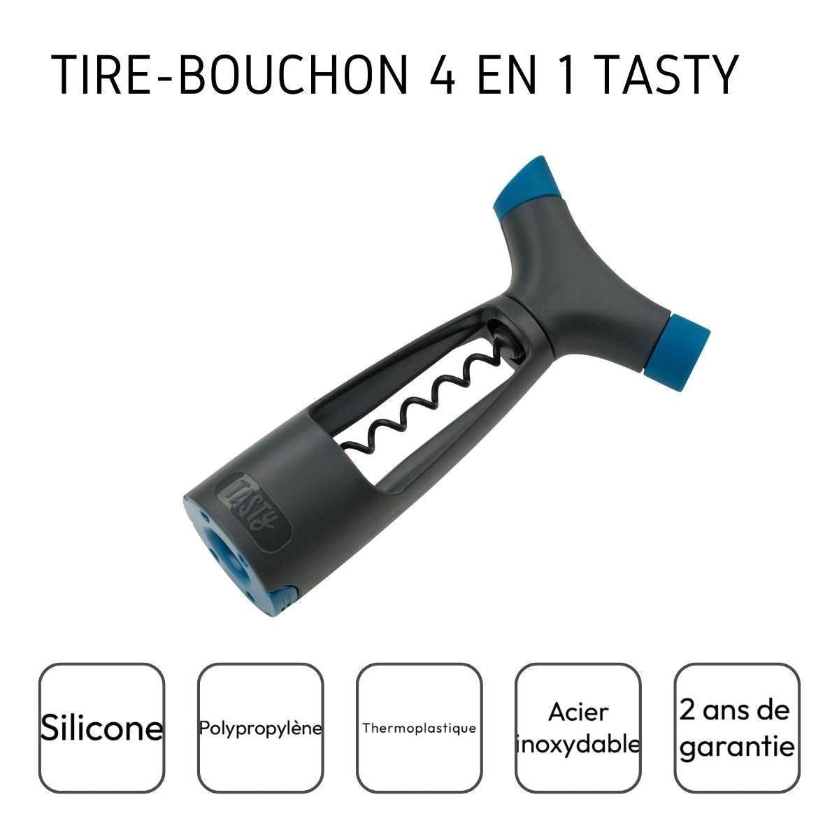 Tire-bouchon 4 en 1 Tasty Core Tasty - Mathon - 4