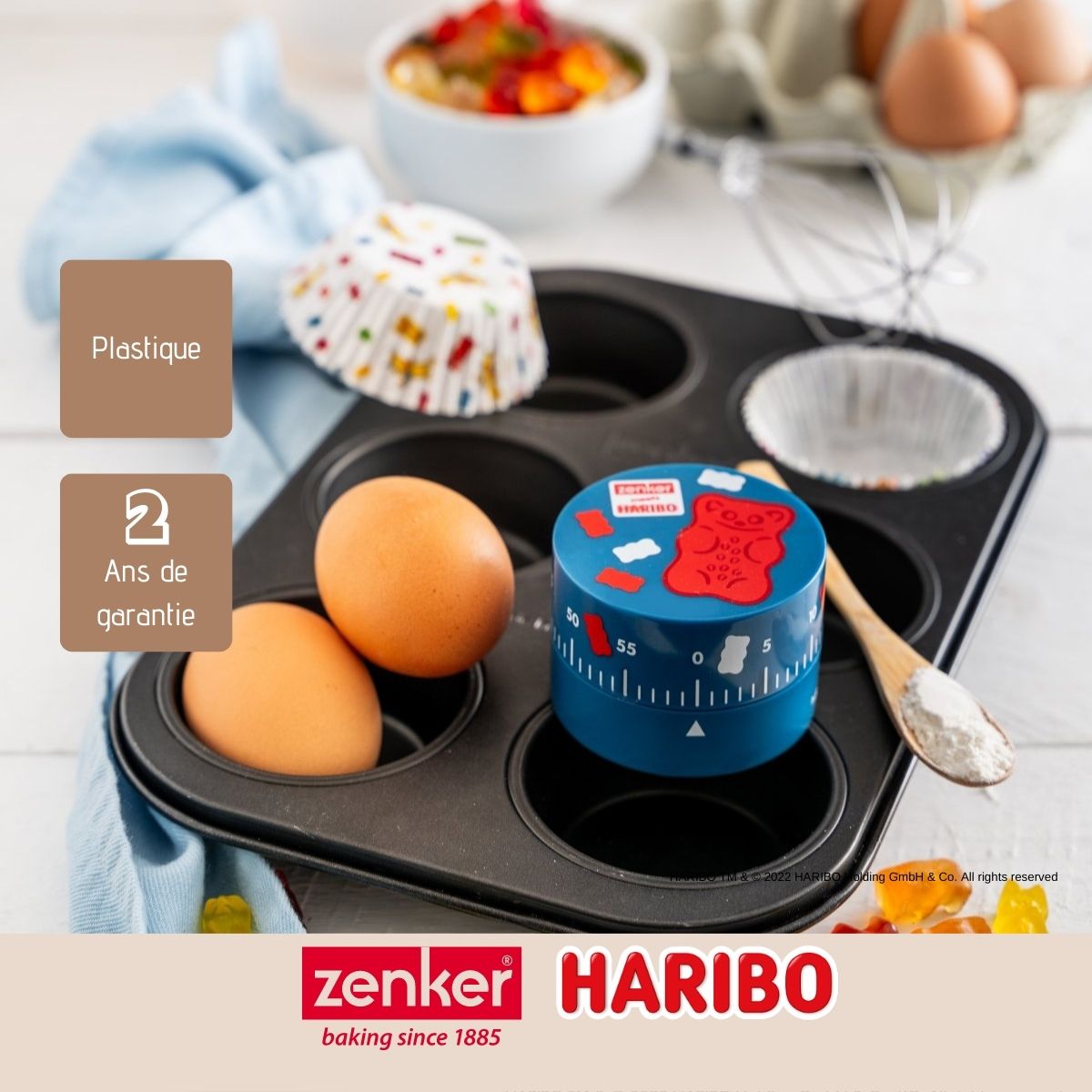 Minuteur de cuisine pour enfants 60 minutes Zenker Haribo Zenker - Mathon - 4