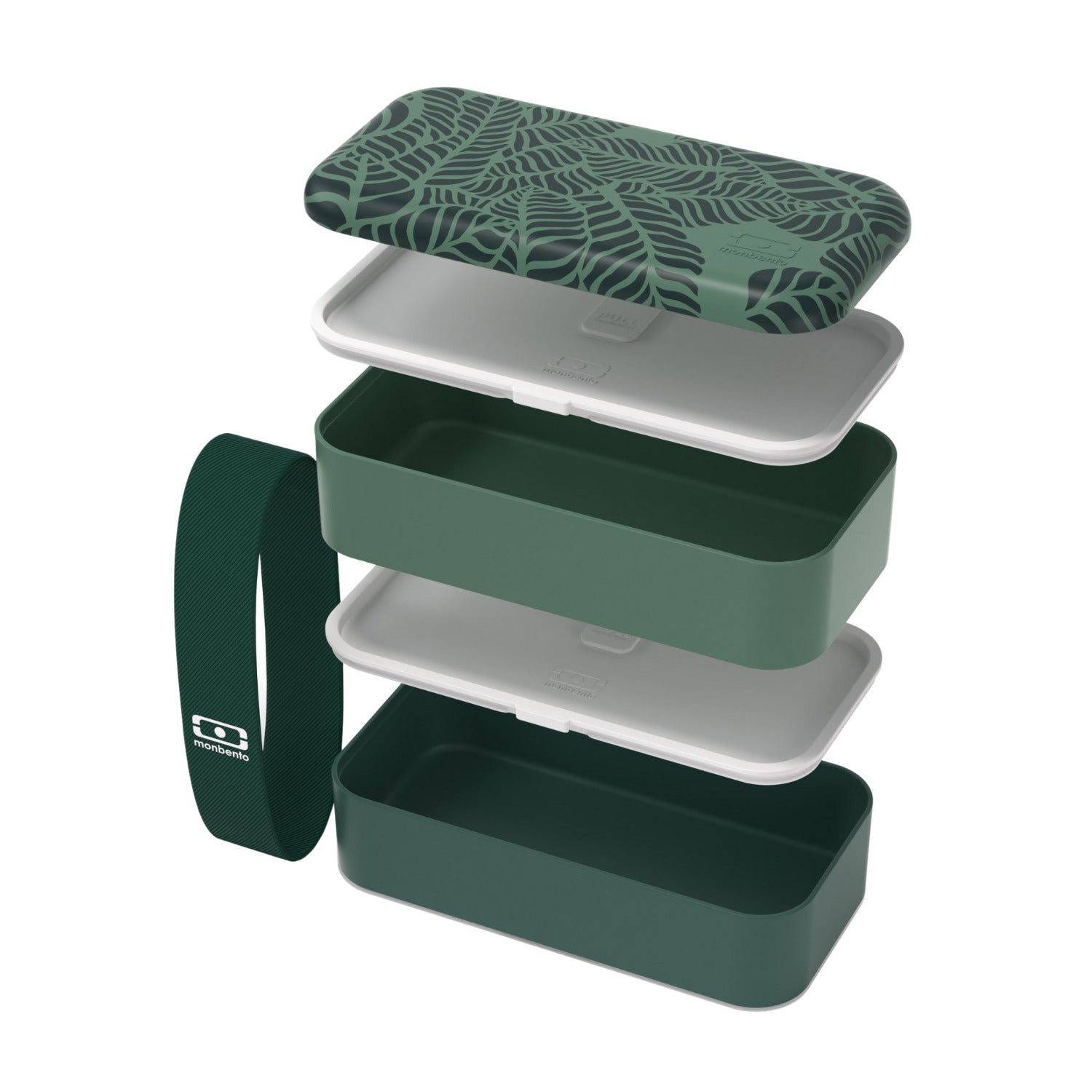 Lunch box 2 compartiments Original 1L Made in France Jungle Monbento - Mathon - 3