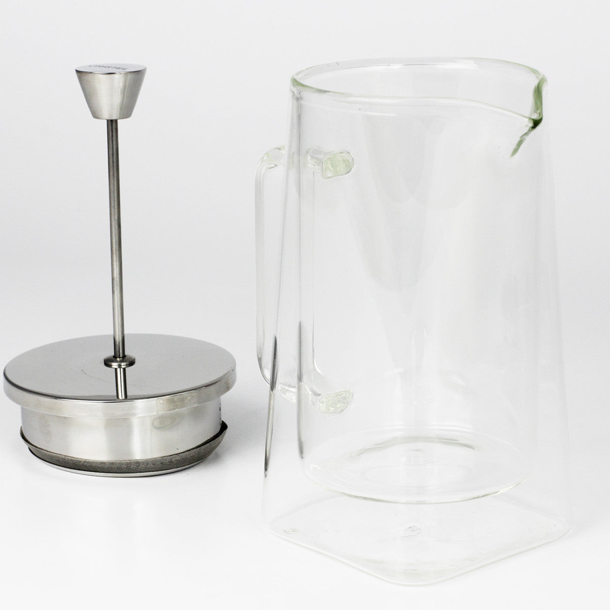Cafetière à piston en verre double paroi - Robusta - Verre transparent Cristel - Mathon - 3