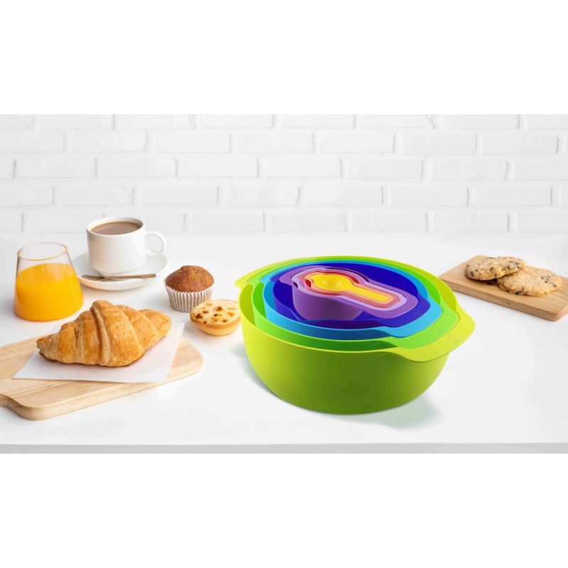 Ensemble de bols et doseurs 9 pièces Herzberg HGBOL9N1 Herzberg - Mathon - 3