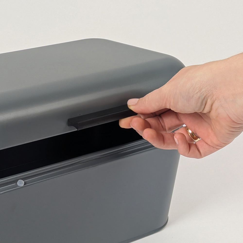 Boite à pain Frisca gris 21x31 cm Kela - Mathon - 2