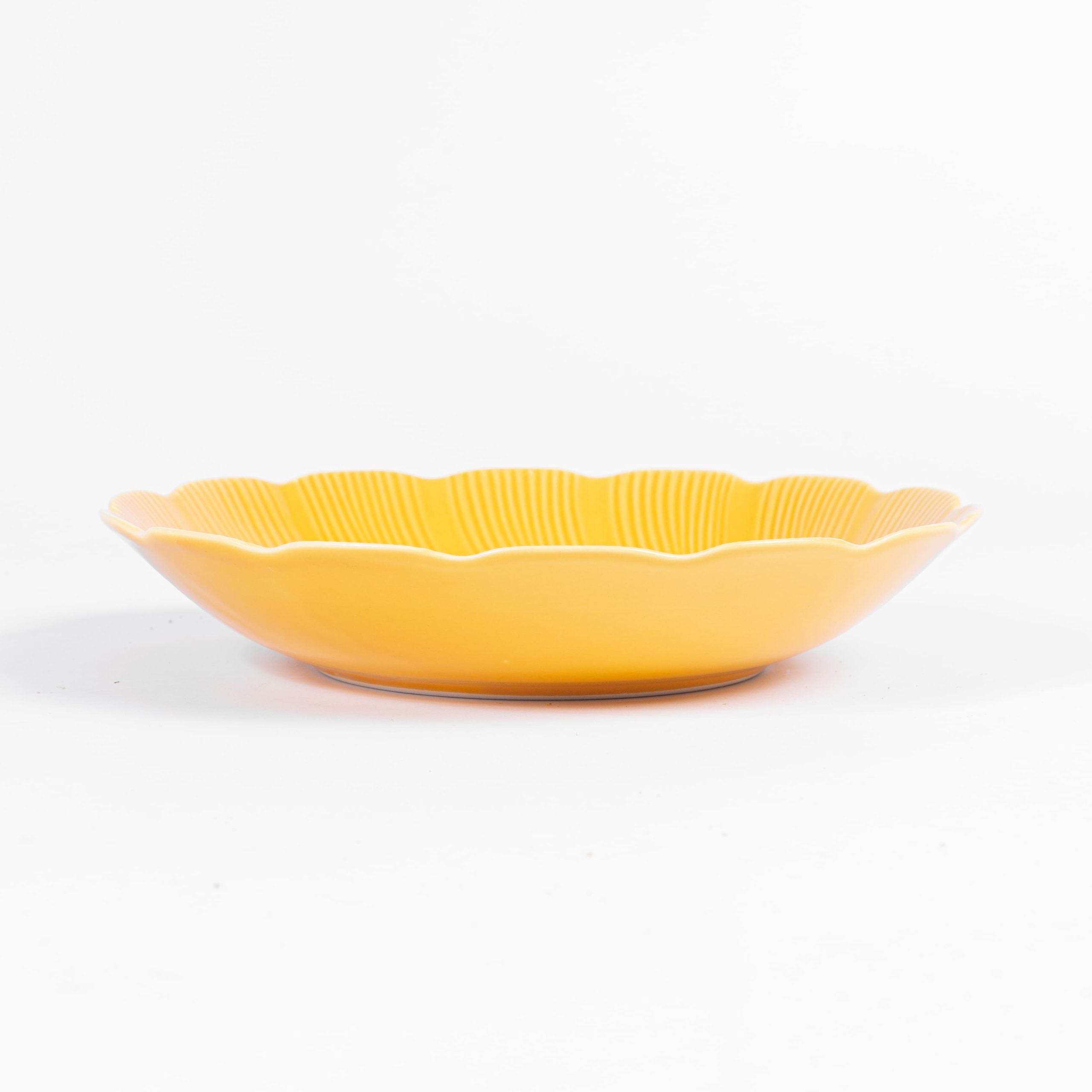 assiette creuse TAHITI Jaune (22cm) OGRE La Fabrique - Mathon - 2