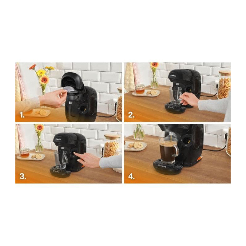 Machine A Café Multi-boissons -   - Tassimo - T11 Style Noir - 1400 W Bosch - Mathon - 4