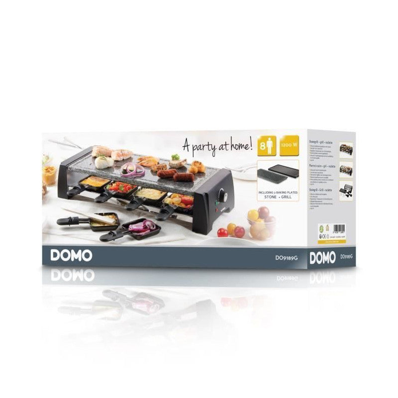 Domo Do9189g Appareil A Raclette 8 Personnes - Noir Domo - Mathon - 4