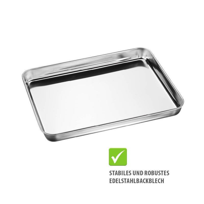 Plat en inox et sa grille 40,5 cm Gefu - Mathon - 6