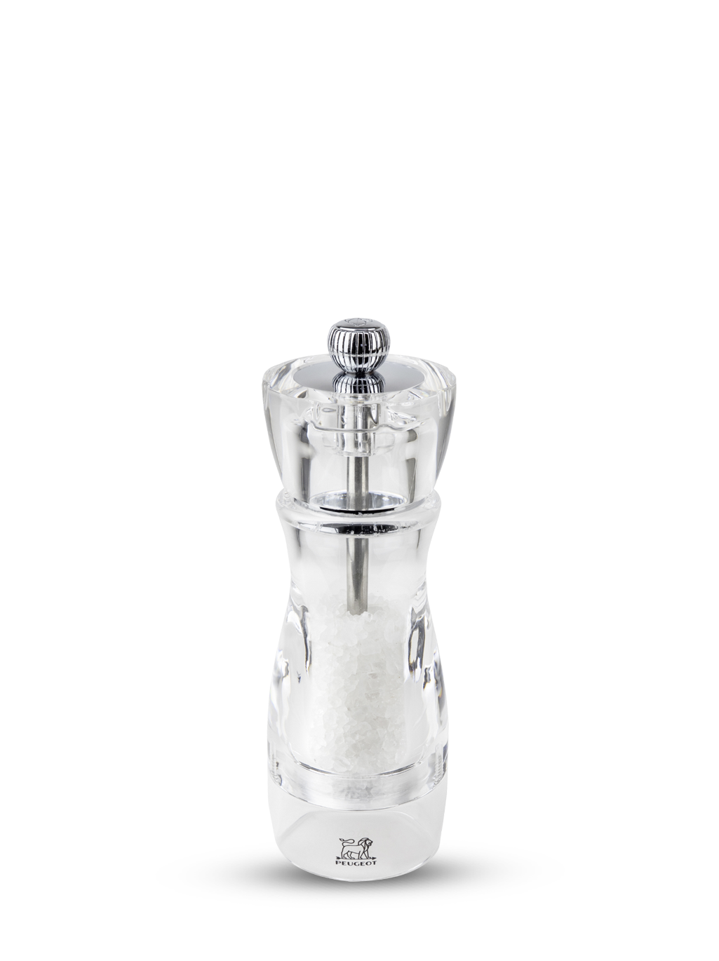Vittel Moulin à sel manuel transparent 16 cm Peugeot - Mathon - 1
