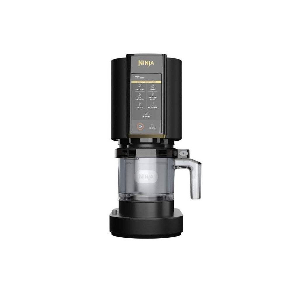 Machine A Glaçes Ninja - Creami Nc302eubg - 7 Programmes - 2 Pots Inclus 493ml - édition Limitée Noir/or Ninja - Mathon - 1