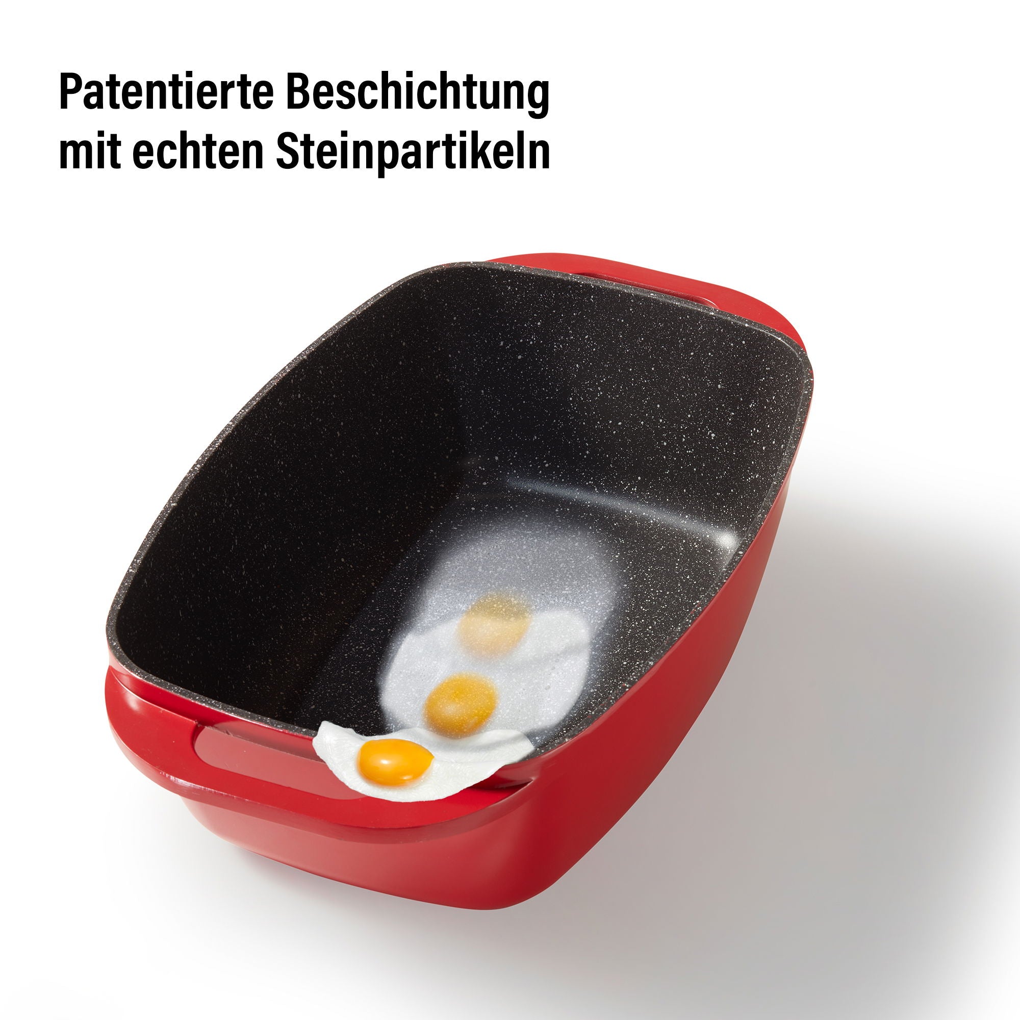 Rôtissoire 40 x 22 cm, avec couvercle en fonte d