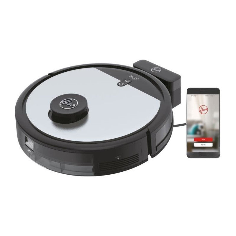 Hg510d Aspirateur Robot Dry - Wifi - Navigation Laser - Brosse Xl - Autonomie 90min - Puissant - Ultra Silencieux 68 Dba Hoover - Mathon - 1