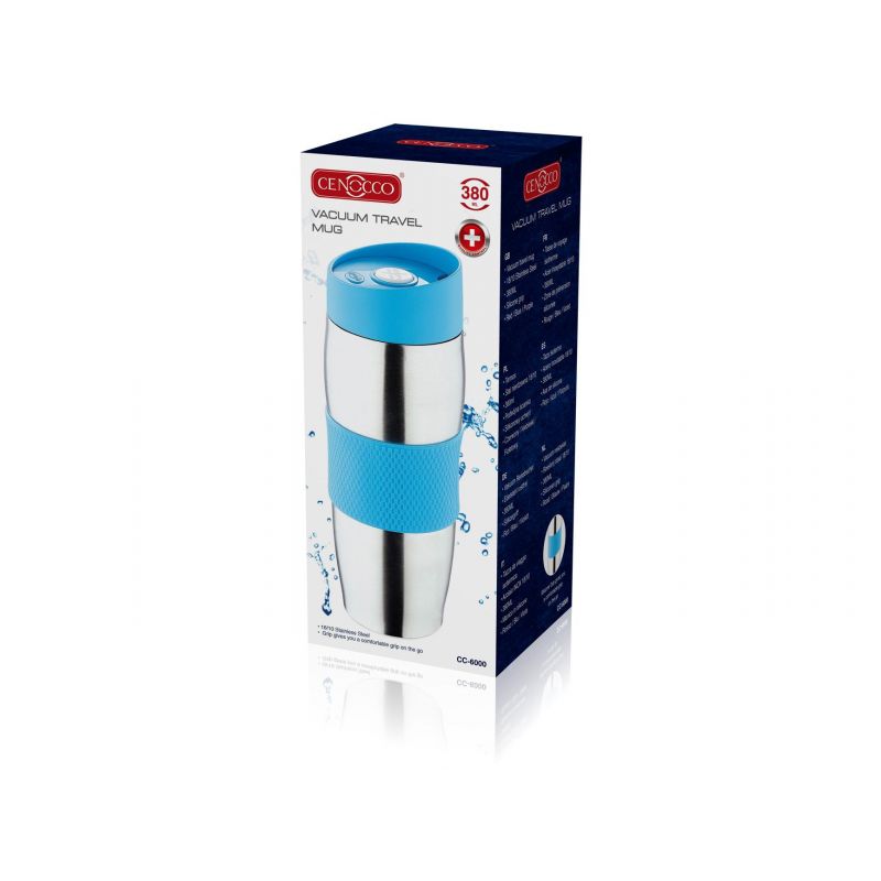 Mug isotherme 380 ml bleu Cenocco CC6000-BLU Cenocco - Mathon - 2