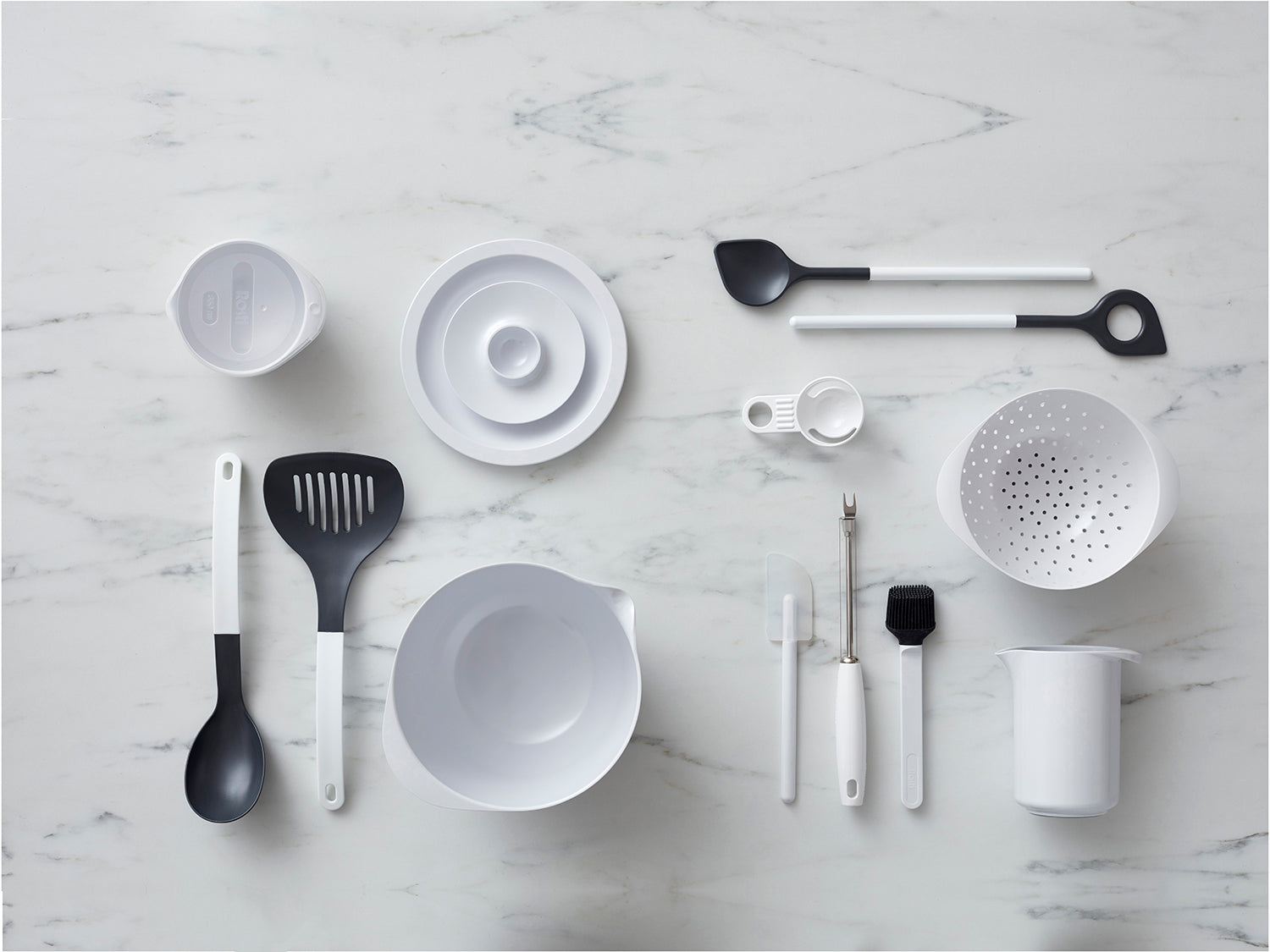 Spatule CLASSIC en plastique et silicone Blanc Rosti - Mathon - 4