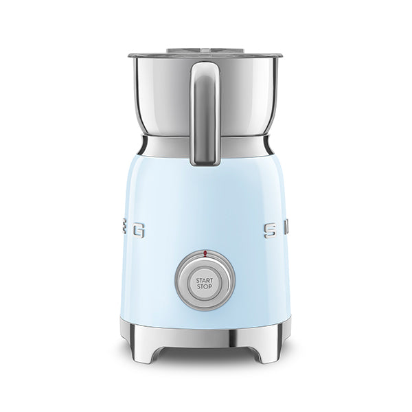 Chocolatière et mousseur de lait 500 W MFF11PBEU bleu azur Smeg - Mathon - 3