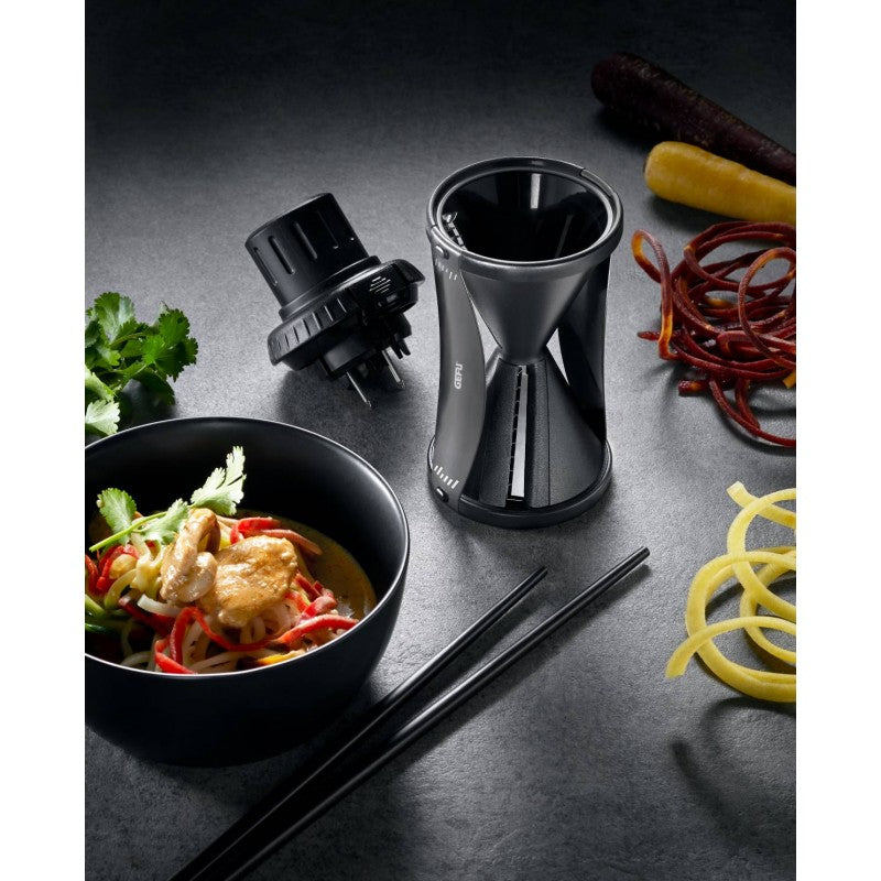 Taille-légumes SPIRELLI 2.0 Black Edition avec brosse Gefu - Mathon - 2