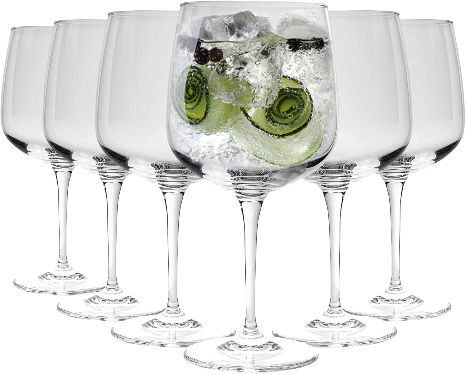 Lot de 6 verres à Gin, PREMIUM, 76 cl Bormioli Rocco - Mathon - 1