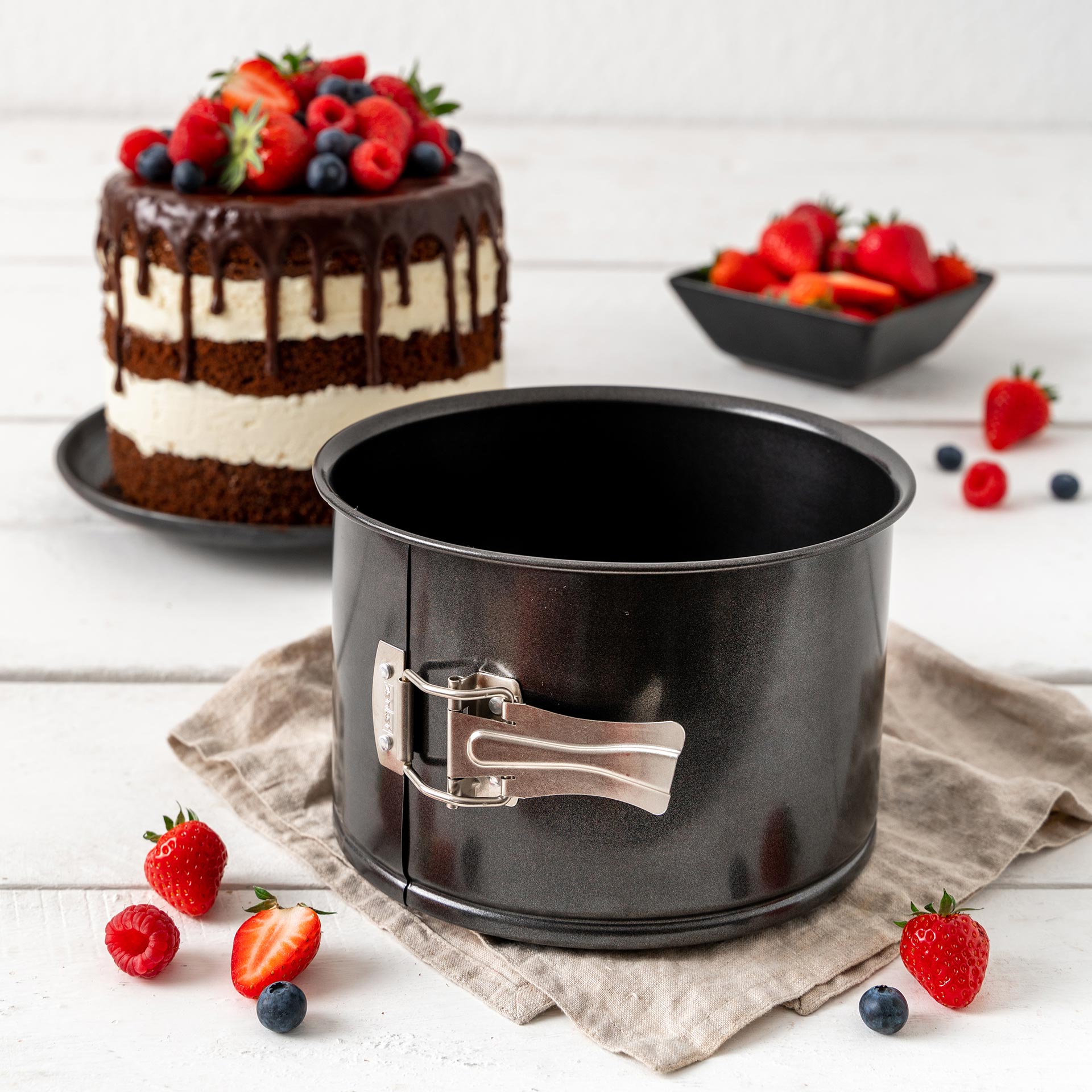 Moule à panettone à charnière 18 cm Zenker Black Metallic Zenker - Mathon - 2