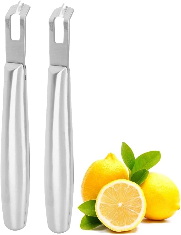 Éplucheur et zesteur de citron en acier inoxydable Vendos85 - Mathon