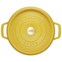 Cocotte 24 cm, Fonte, Rond(e), Citron Staub - Mathon - 5