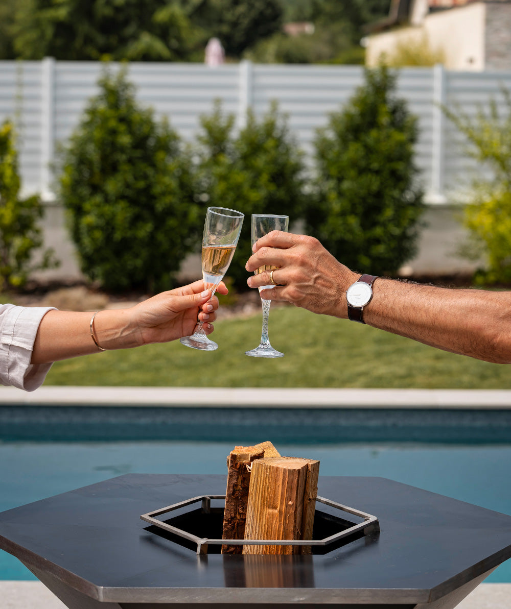 Pied bas Epoxy noir | 85 Hexagone - Mathon - 4