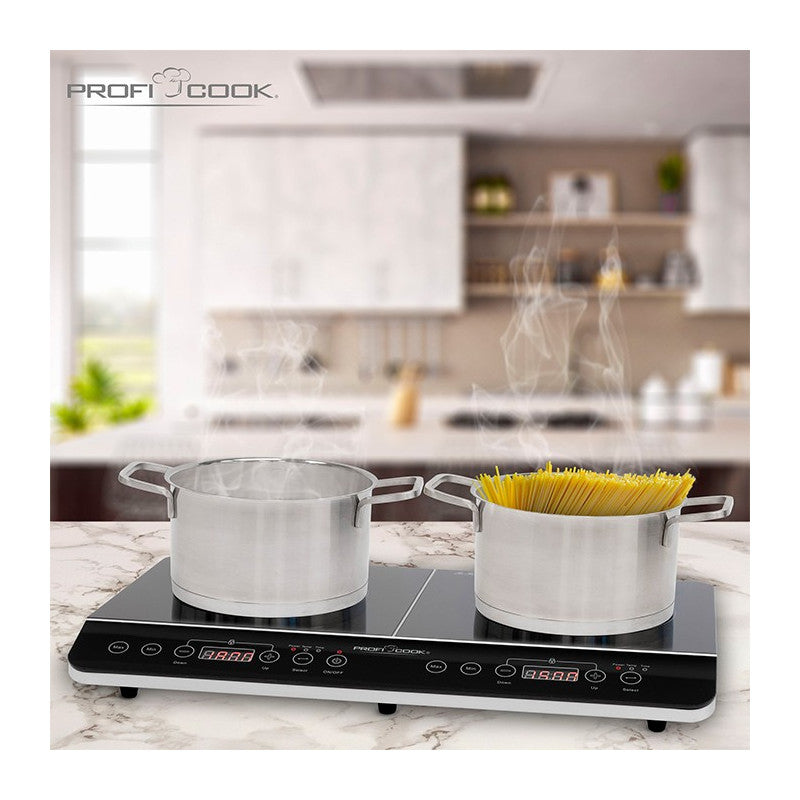 Double plaques à induction Proficook PC-DKI 1067 Noir Proficook - Mathon - 5