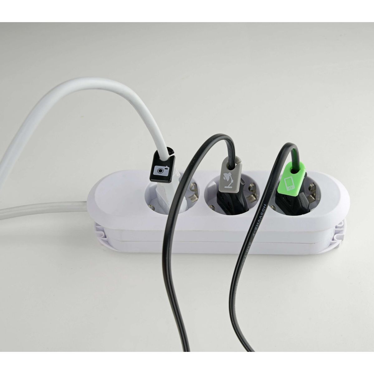 Lot de 12 marqueurs pour câbles électriques  Tecno Fackelmann - Mathon - 4